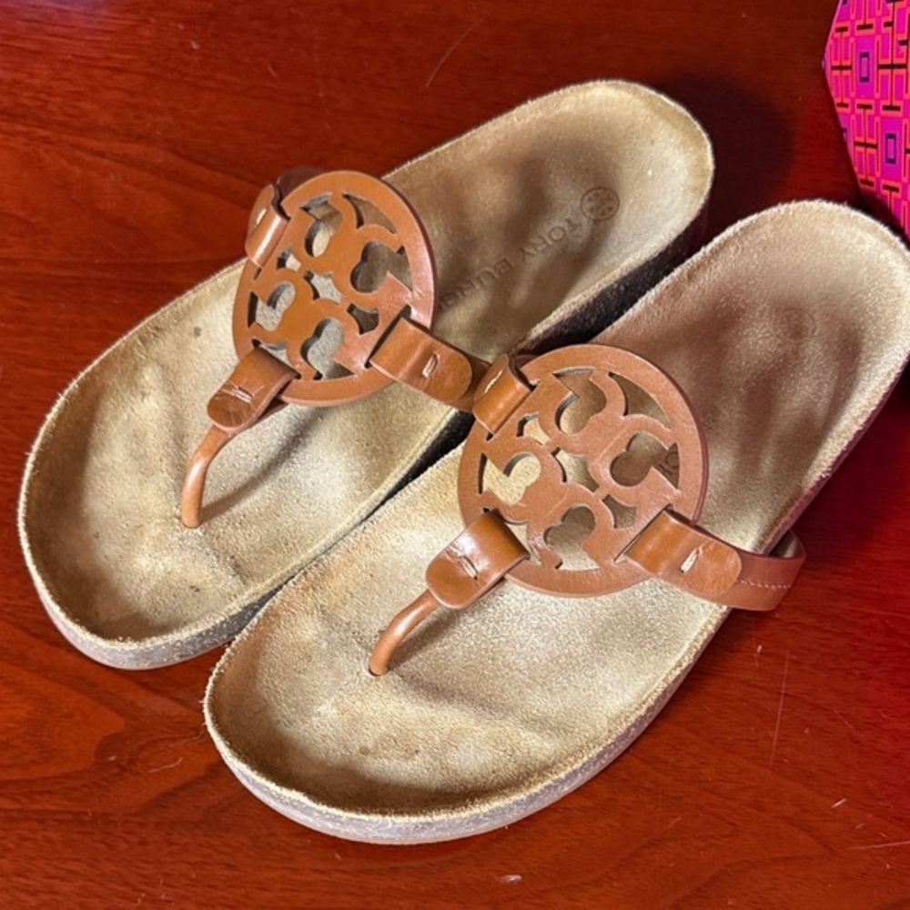 Tory Burch Miller cloud calf  8 Stylish Tan Women's Sandals